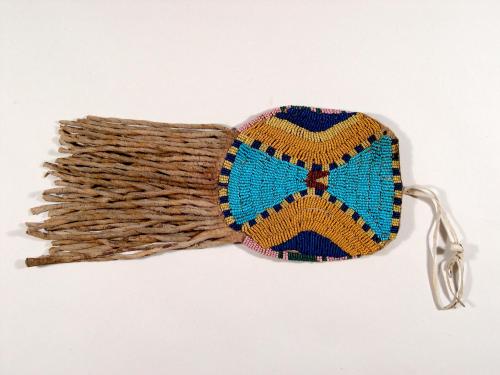 Beaded pouch