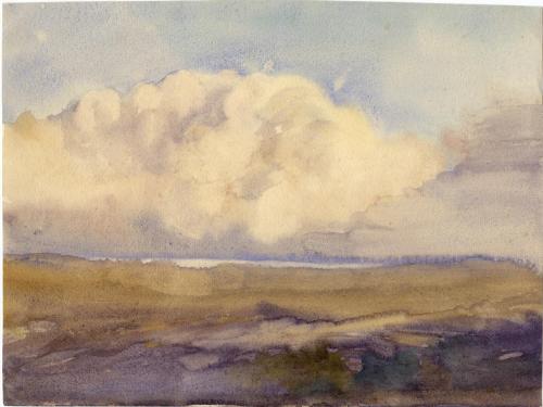 untitled [Cloudy landscape]