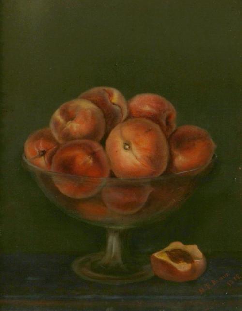 Still Life with Peaches