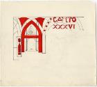 Design for Canto XXXVI: letter A