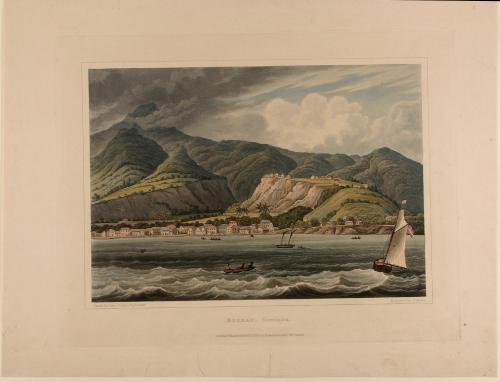 Roseau, Dominica, from "Scenery of the Windward and Leeward Islands"