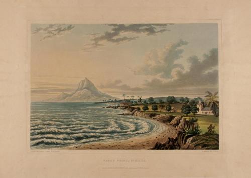 Sandy Point, St. Kitts, from "Scenery of the Windward and Leeward Islands"