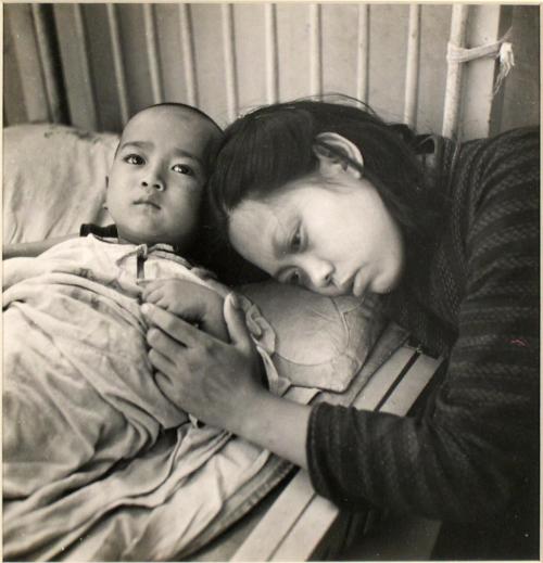 In the Children's Ward of a Canadian Mission Hospital from the "Chinese Album"